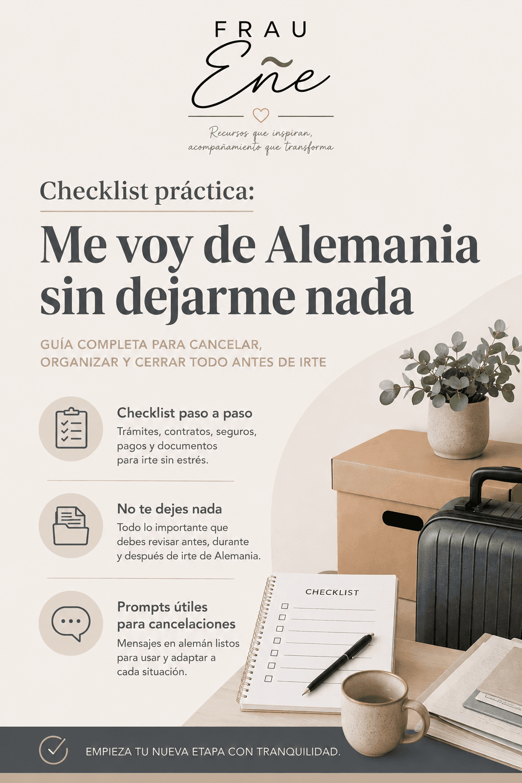 Checklist práctica para irte de Alemania sin sorpresas