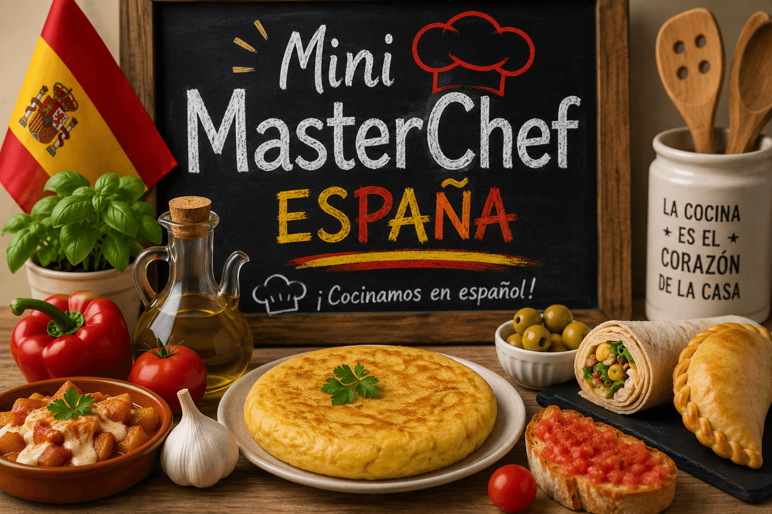 Proyecto: Mini MasterChef (comida, utensilios y recetas)
