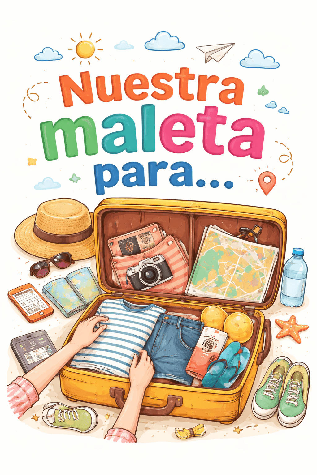 Proyecto: ¡Nos vamos de viaje! (Ropa y colores)